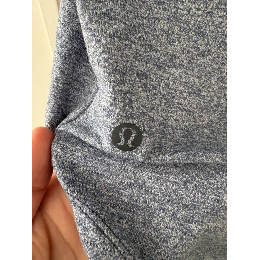 Lululemon mens Short Sleeve Tee S Blue Black - Picture 3 of 3